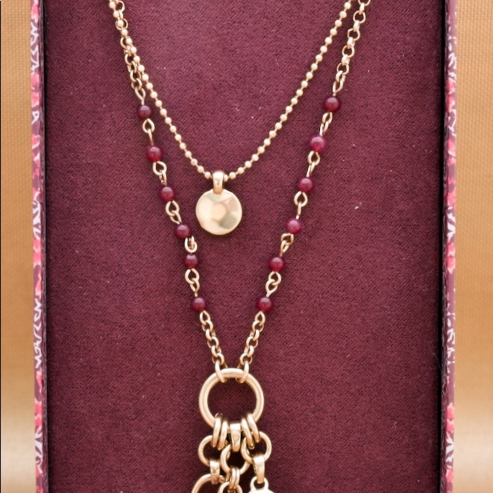 Lucky Brand SemiPrecious Accents Necklace